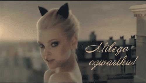 Kobieta kot miłego czwartku